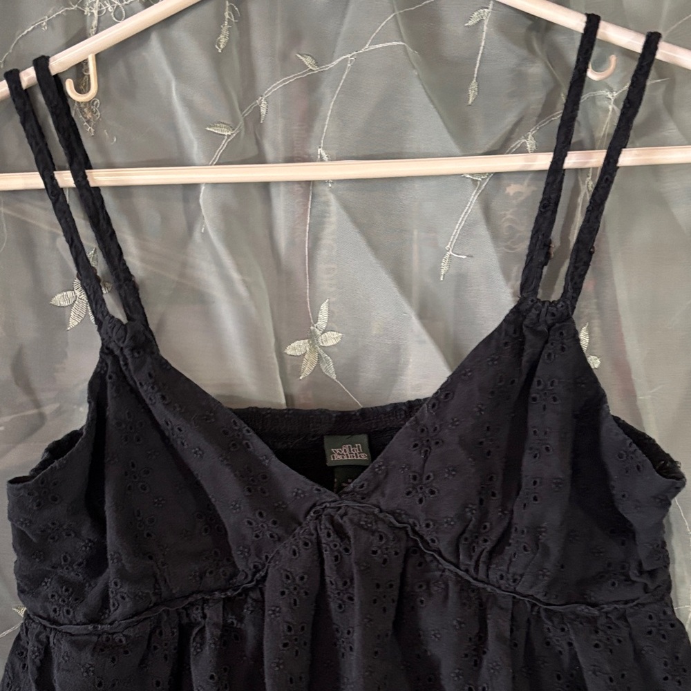 Wild Fable Black Eyelet Mini Dress - Picture 4 of 6